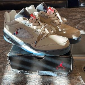 Air Jordan 5 Retro Low PSG Mens 9